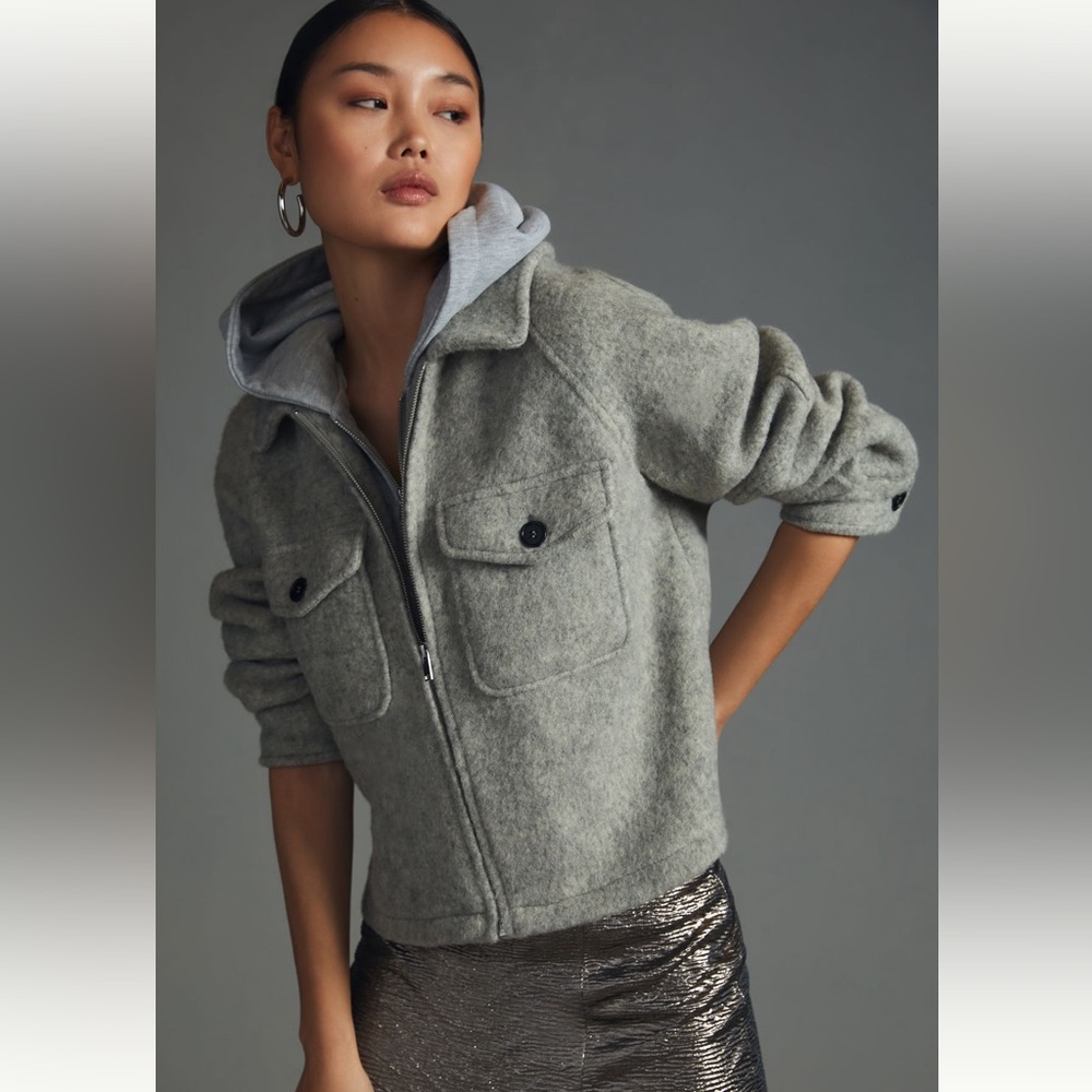 By Anthropologie Hooded Jacket